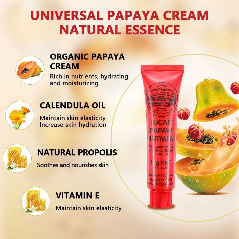 Papaw balm lipstick moisturizing multifunctional moisturizing general cream lipstick oil 25g Lucas facial care W250407