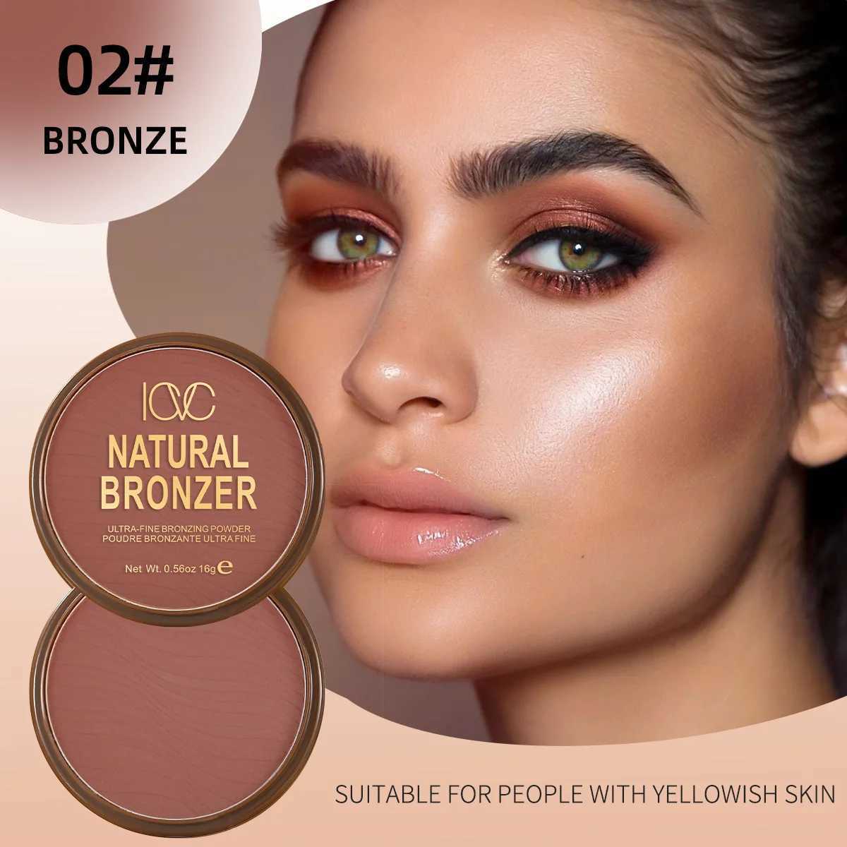 Bronze 4-color powder concealer waterproof and durable oil control is not easy to decolourXJ250407