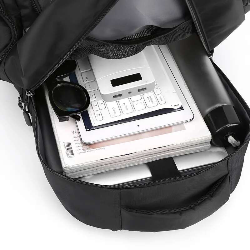 Basketball Sports With Shoe Compartment Man Soccer Boys Football Bag Black Large Capacity School Backpack