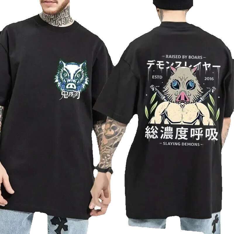 Sporty New Funny Slayer T Shirt 3D Kids of Ghost T-shirt Kimetsu No Yaiba Anime Demon Blade Cool Tees Men Clothes