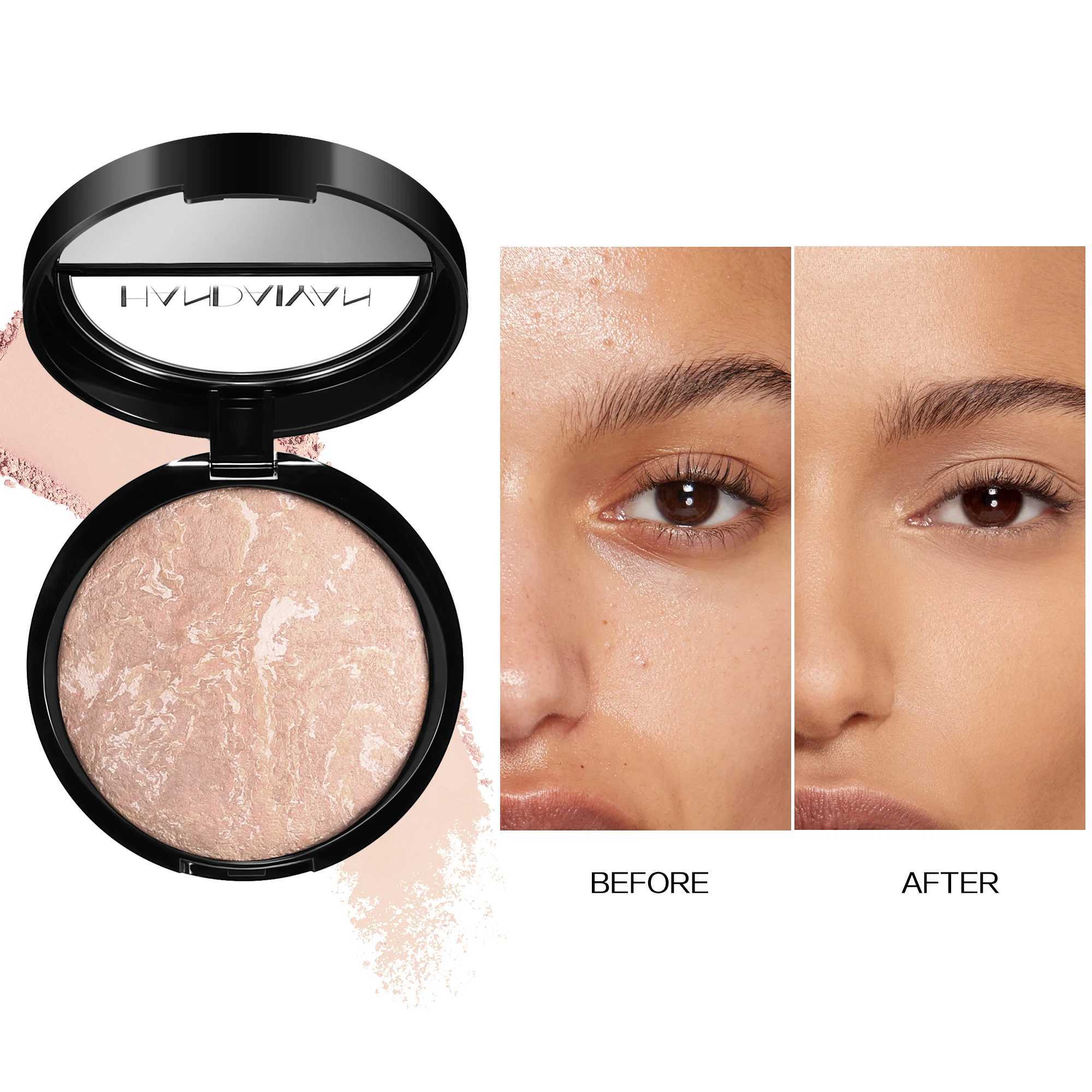 Handaiyan 6-tone matte powder set providing micro glitter powder for girls and womenXJ250407