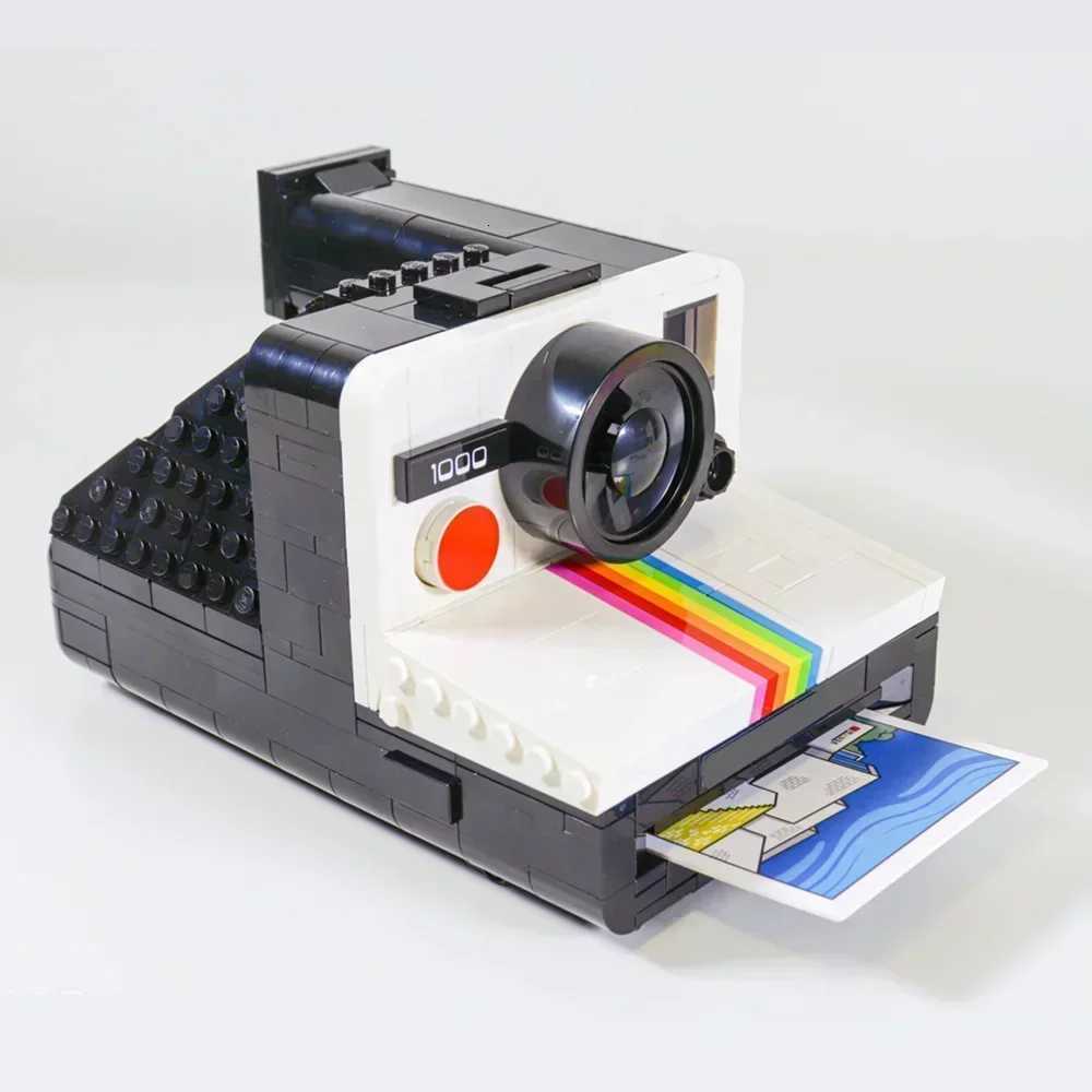 Designer Creative Retro CAMERA OneStep Classic Toys Display Idea Model Building Blocks Bricks Christmas Gift Y251107