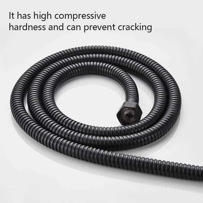 ible Stainless Steel Plumbing Hose Shower Tube ible Bathro Pipe Bath Accessories Y251107