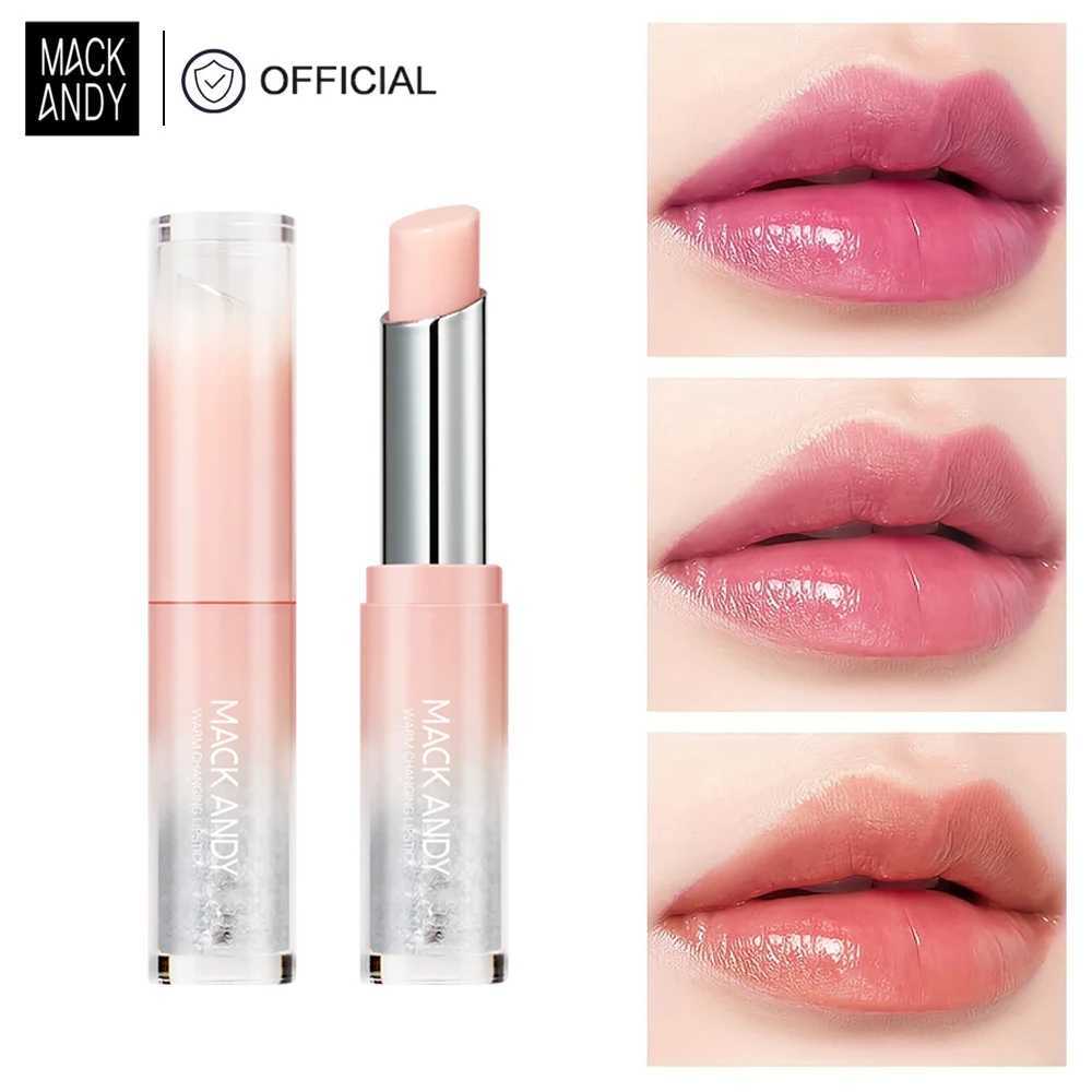 MACKANDY color change lipstick color lipstick moisturizing lip color and vitamin E natural gloss finish W250407