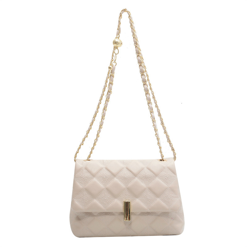 2025S Designer Women s Bag Diamond Checkered Chain Women s Fashion New Western Small Square Bag High End Handbag Fashion Single Shoulder Crossbody Bag