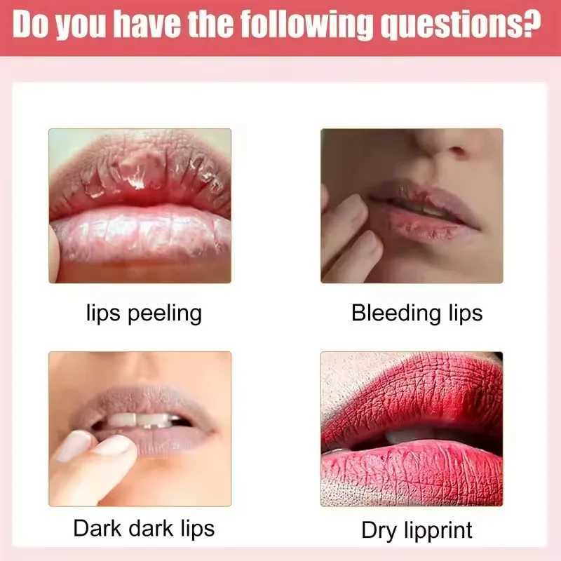 Lipstick used to remove dead skin on dark lips remove lip lines remove wrinkles continuously moisturize and nourish suitable for male and female serum