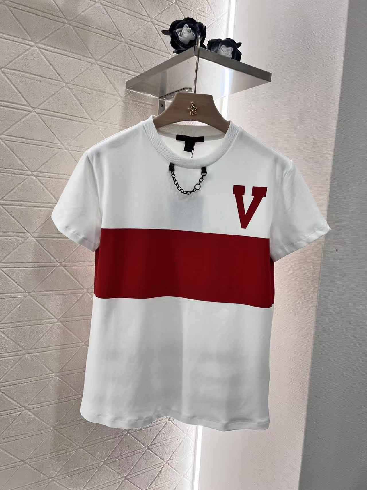 Mens Women Embroidery Designers Shirt Fashion Men S Casual T Shirts Man Clothing Street Designer Shorts Sleeve Clothes Tshirts 2023