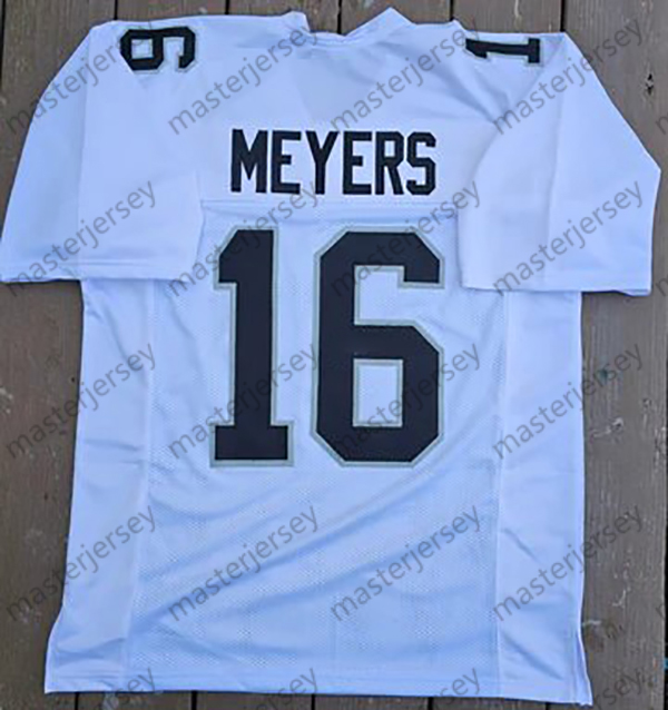 98 Crosby Custom Football Jersey O'Connell Bowers Ridder Abdullah Laube Jerseys Any Name Number