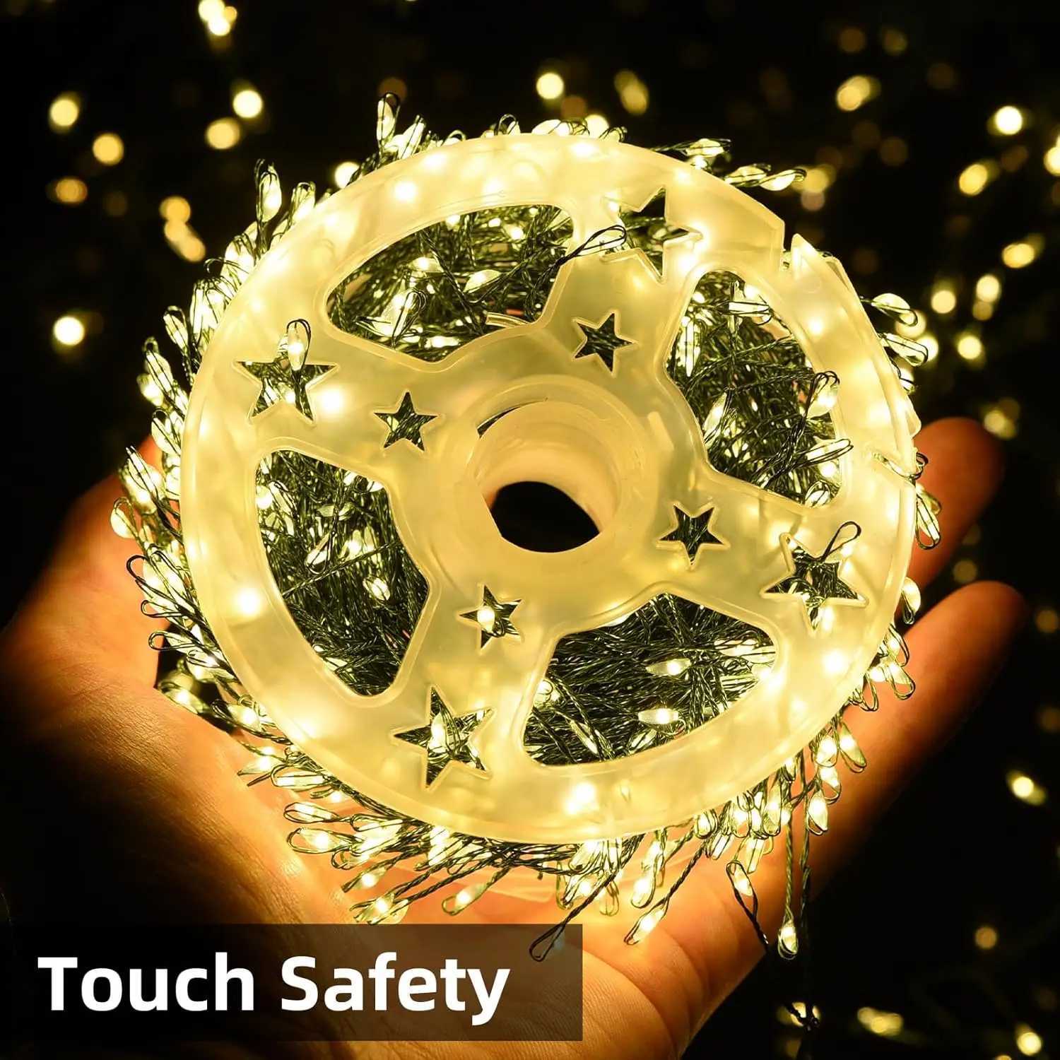 LED Firecracker String Lights Remote Control Halloween Garland EU/US DC Power Fairy Light for Wedding Party Christmas Decoration W251107