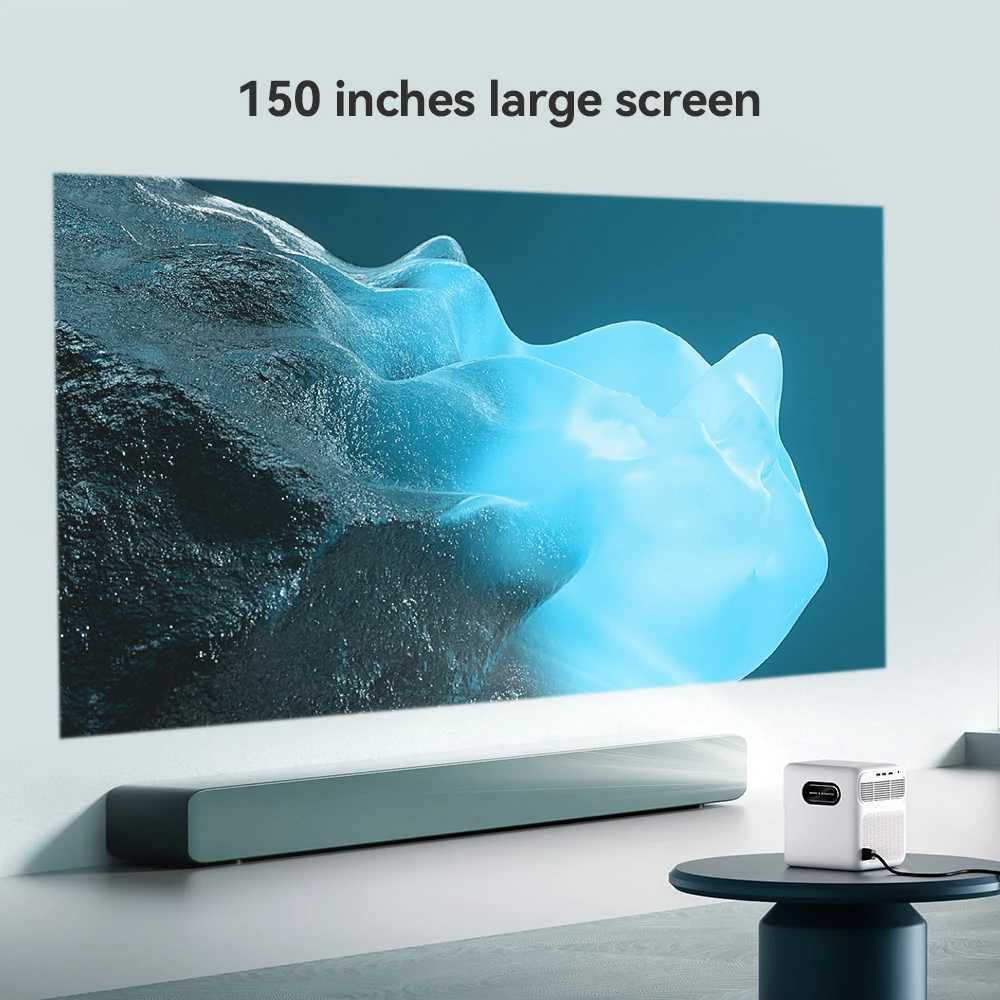Wanbo Mozart 1 Android 9.0 2K 4K Projetor 1080P Full HD Portable Projector WIFI 6 2+32GB Auto-Focus For Smart Home Video Theater X250407