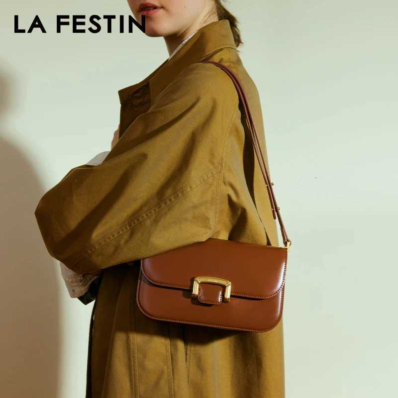 LA FESTIN Bags 2024 New Womens Bags Versatile Crossbody Shoulder Bag Messenger Bags Handbag for Women Fashion Messenger BagW251107