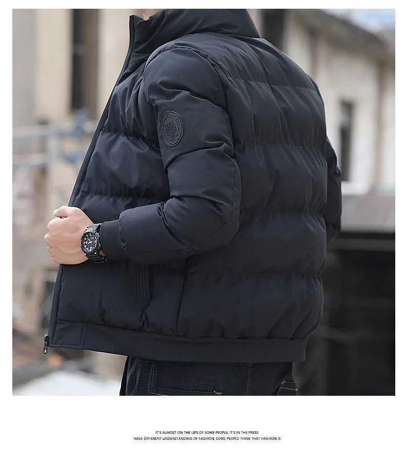 Mens winter jackets and coats 2026 new cotton coat clothing Mens thick windbreaker coat Overcoat Mens M - 5XL size Quick deliT251107