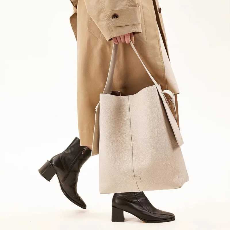 Shoulder Strap Tote Bag Commuter Crossbody Bag Soft Large CapacityW251106