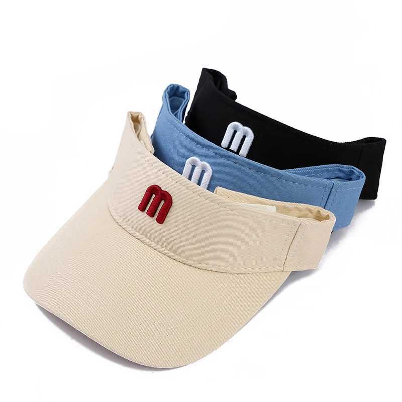 Womens UV resistant sun hat breathable adjustable sky top sun hat mens tennis golf running travel beach sports outdoor hatT250407