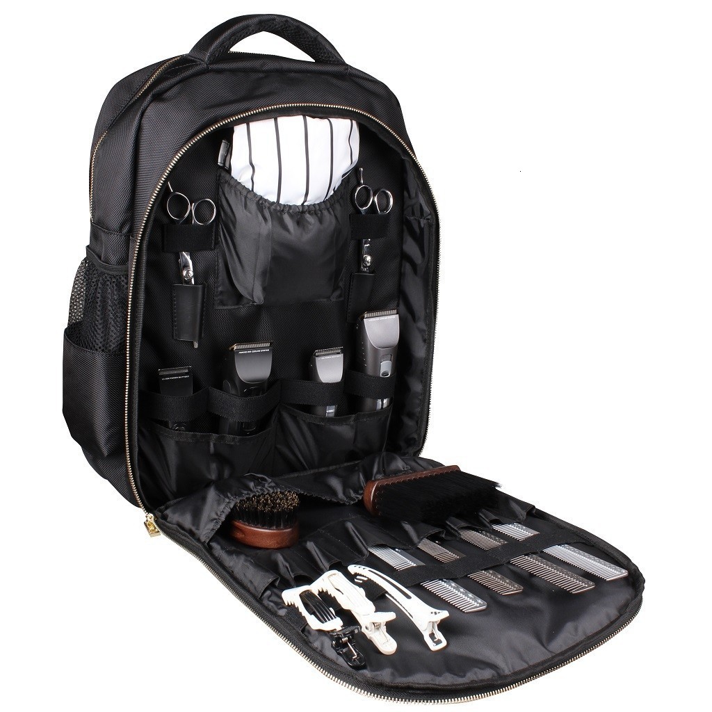 Hair Salon Barber Supplies Backpack Portable Clippers Organizer Hairstylist Tools Bag Large Capacity Travel Bag Salon Storage Shoulders Bag 231030