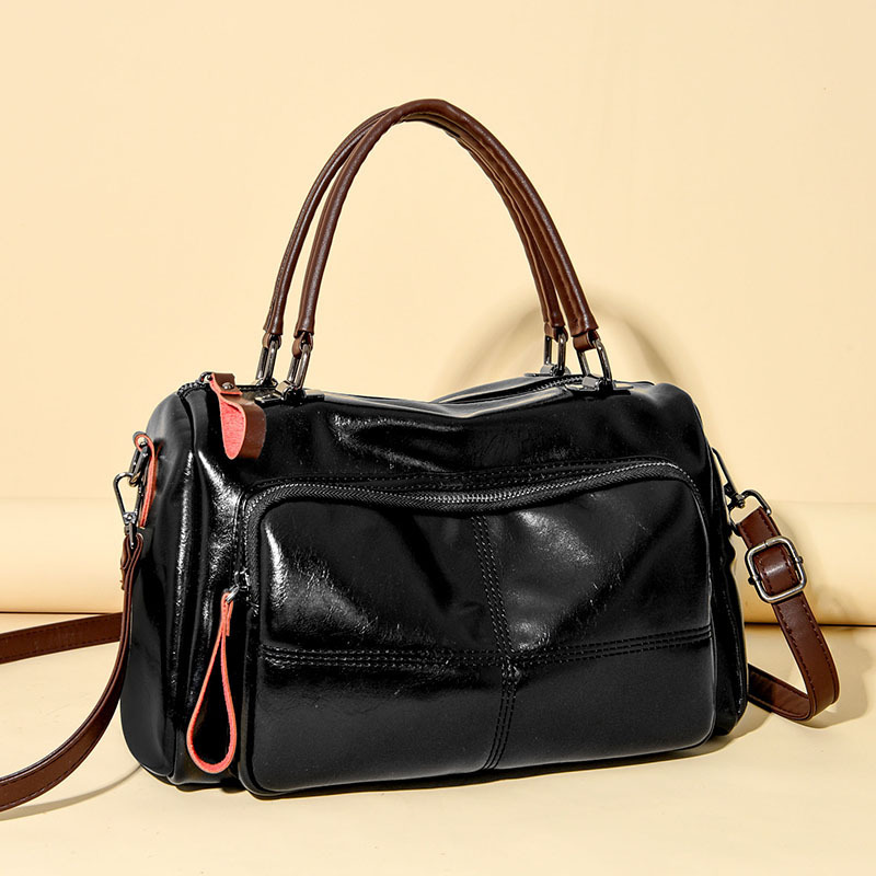 2025 New Pillow Bag Women's Retro Fashion Large Capacity Tote Bag Texture Crossbody Shoulder Handbag