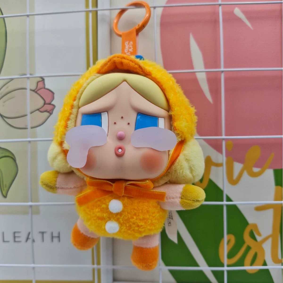 Inventory Crybaby Cry Again Series Digital Blind Box Vinyl Base Doll Toy Animal Pendant Doll Bag Keychain Customized GiftT250407