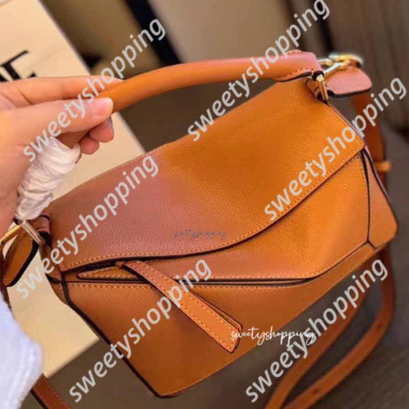 Designer Puzzle Bag Genuine Leather Handbag Shoulder Bucket Woman Bags Puzzle Clutch Totes Crossbody Geometry Square Handbags Summer Holiday Beach Bag