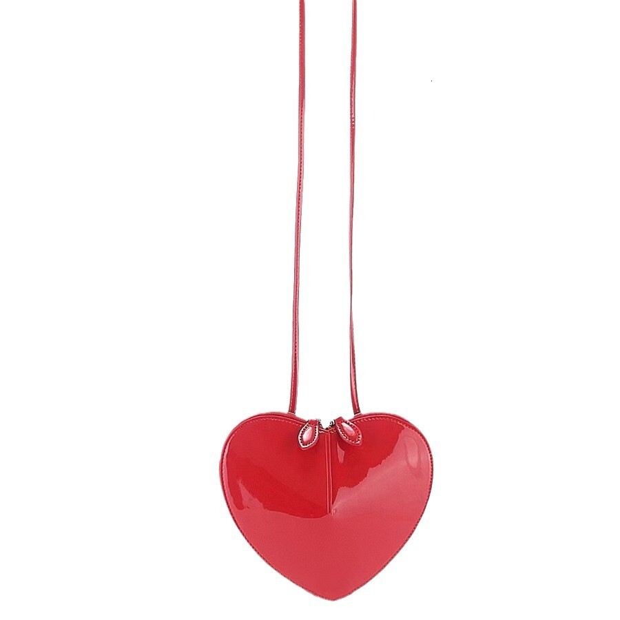 ALA New a Unique Design Heart Sac e Femme For Women Bolsos De Mujer Mini Cross Bag Calfskin Love Bags