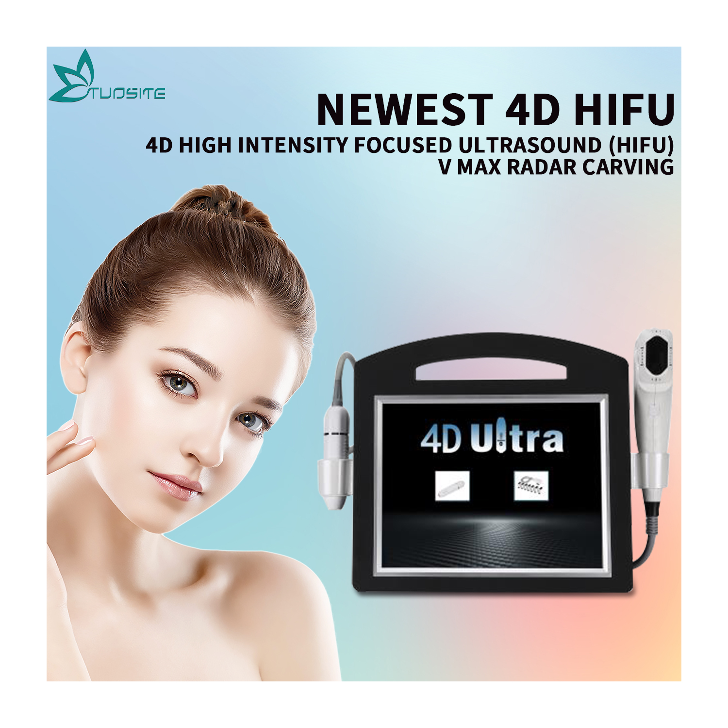 2 in 1 HIFU 4D Ultra Face Lifting Fat Removal Body Slimming Device