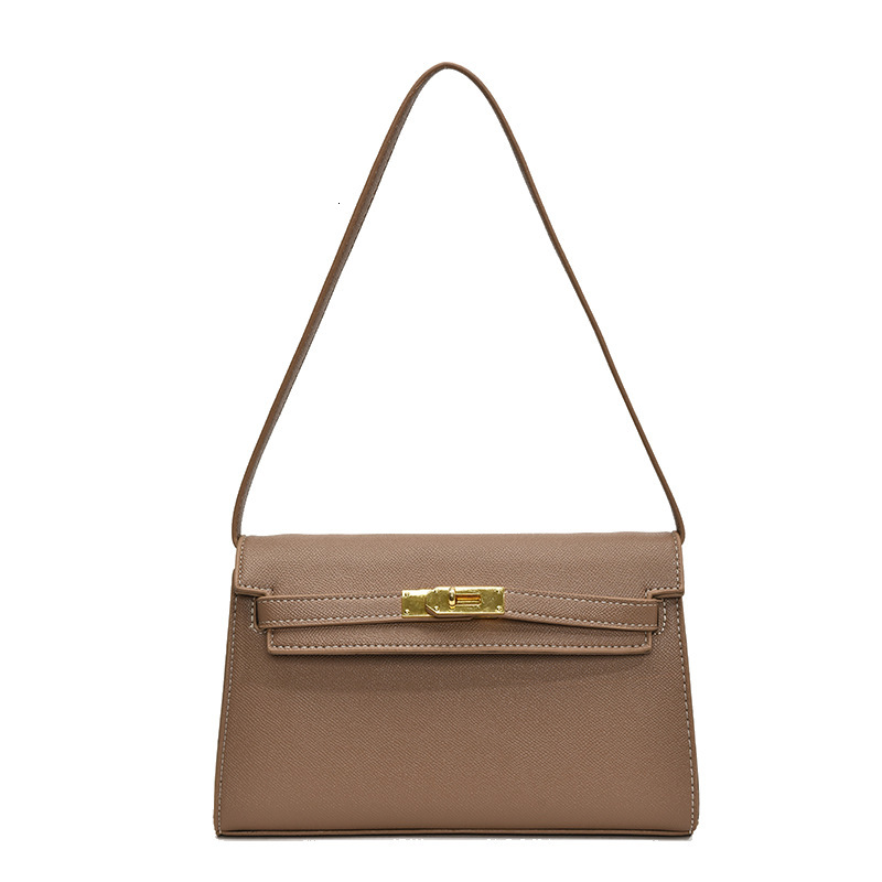 2025S Designer Women S Bag New Crocodile Pattern Single Shoulder Women S Casual Small Square Simple And Stylish Crossbody Bag Hand Held Kelly Bag