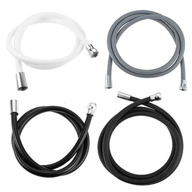 15/2M Universal Handheld Shower Extension Pipe Silicone Shower Hose ible Bathro Bath Taps High Pressure Shower Tube Y251107