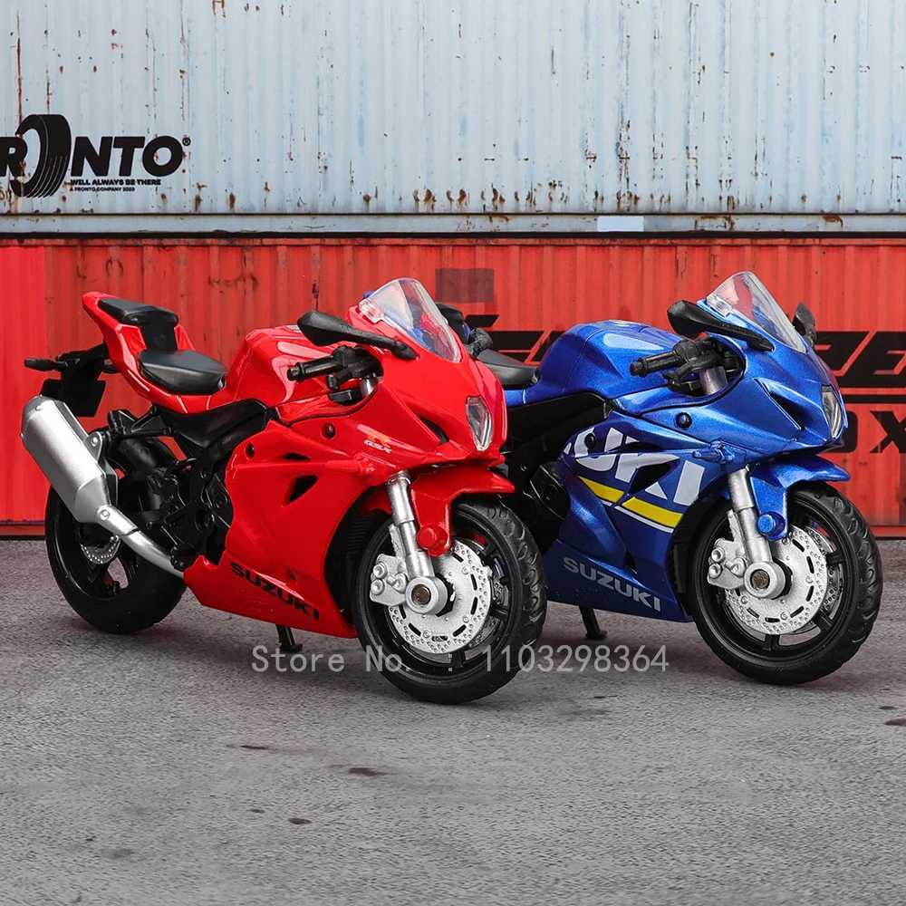 MSZ 1 18 Suzuki GSX-R1000 Motorcycle Alloy Car Model Childrens Toy Car Die Casting Motorcycle ModelXJ250407