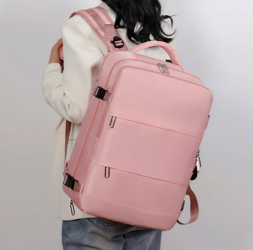 wf 004 5114Large Capacity Backpack Men Travel Outdoor Laptop BagOxford Solid High School Bags Teen College Boys Collage Student Backpack001