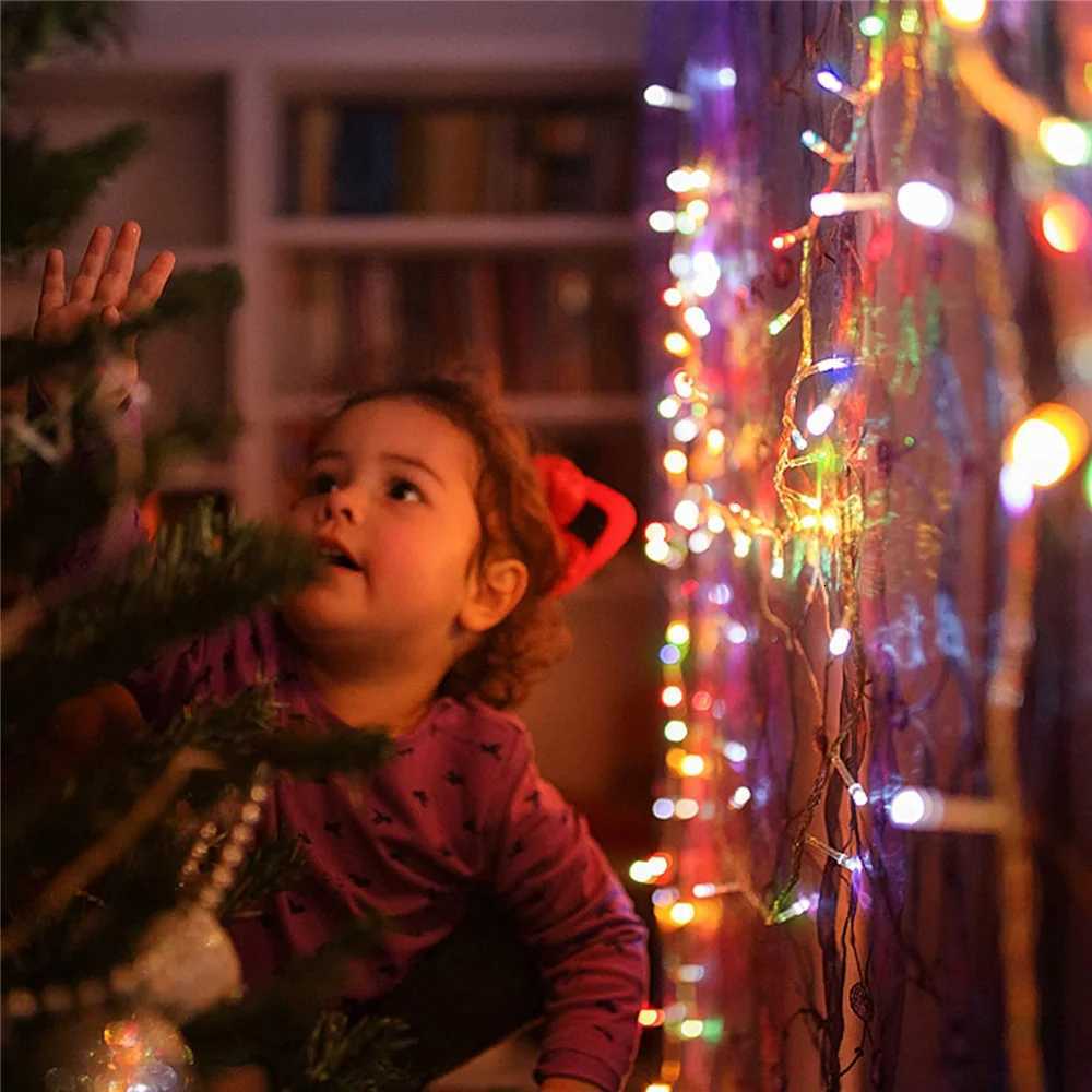 10M-100M Connectabe LED Fairy String Lights Waterproof Lighting Lamp For Outdoor Party Wedding Christmas Trees Garden Decor W251107