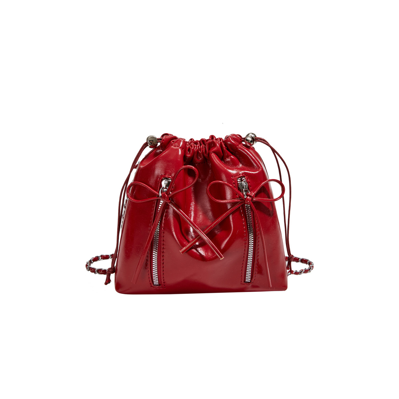 2025S Designer Women S Bag Fashionable And Minimalist Bucket Niche Design Drawstring Backpack High End Travel Shopping Crossbody Bag