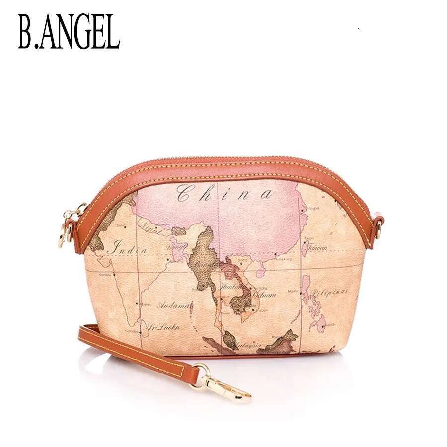 Waterproof Vintage Leather Shoulder Fashion Messenger Bag Women Travel Trend Clutch
