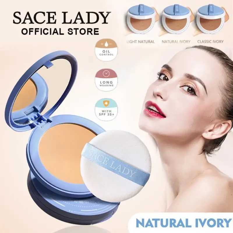 Full coverage pressure facial makeup powder natural long-lasting makeup powder soft mist facial makeup makeup set compact powderXJ250407