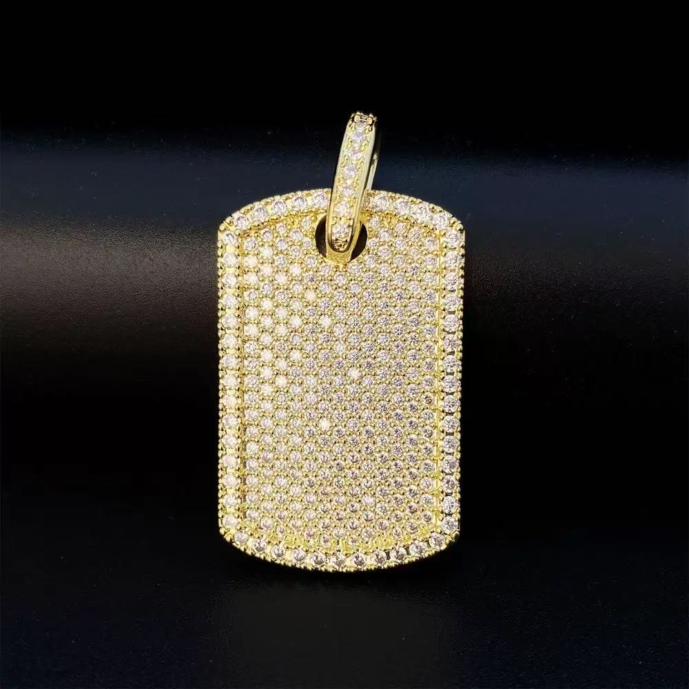 Fine Jewelry Necklaces Pass Diamond Tester VVS Moissanite Chain Pendant Sier Charm Pendant