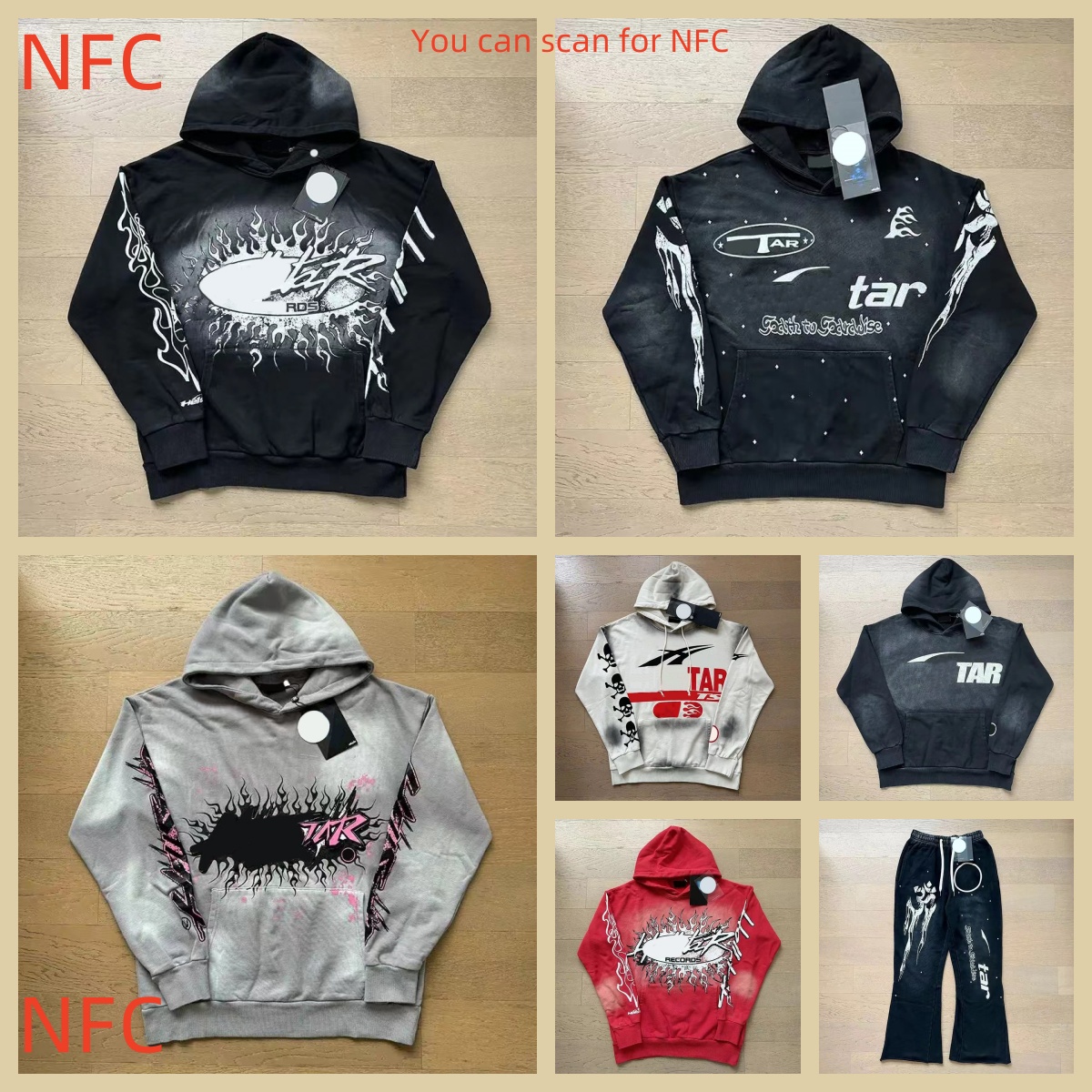 Mens T-shirt Designer T-shirts T-shirt graphique Vêtements Vêtements Hipster Washed Fabric Street Graffiti Lettrage Impression Vintage Coloeful L