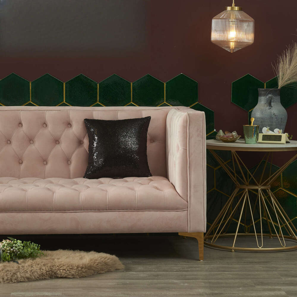 Ins Cross-Border Wedding New Year Christmas Sequin Cushion Lumbar Pillow Wholesale Pillowcase Without Core