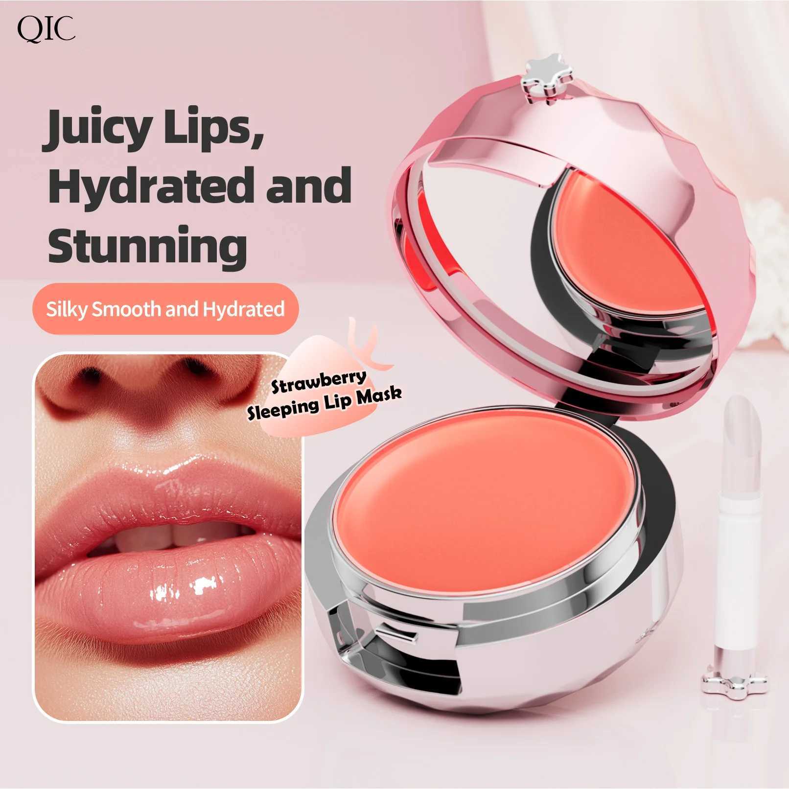 QIC Moisturizing Lip facial mask for deep moisturizing of soft and smooth lips to reduce lip wrinkles and prevent dryness and cracking W250407