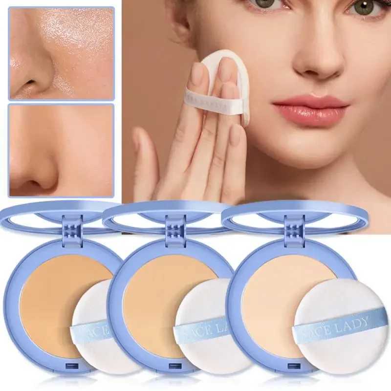 Full coverage pressure facial makeup powder natural long-lasting makeup powder soft mist facial makeup makeup set compact powderXJ250407