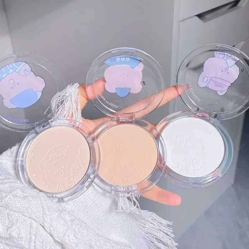 Matte oil controlled pressure powder lightweight sheer waterproof set powder palette facial fixed powder natural makeup cosmeticsXJ250407