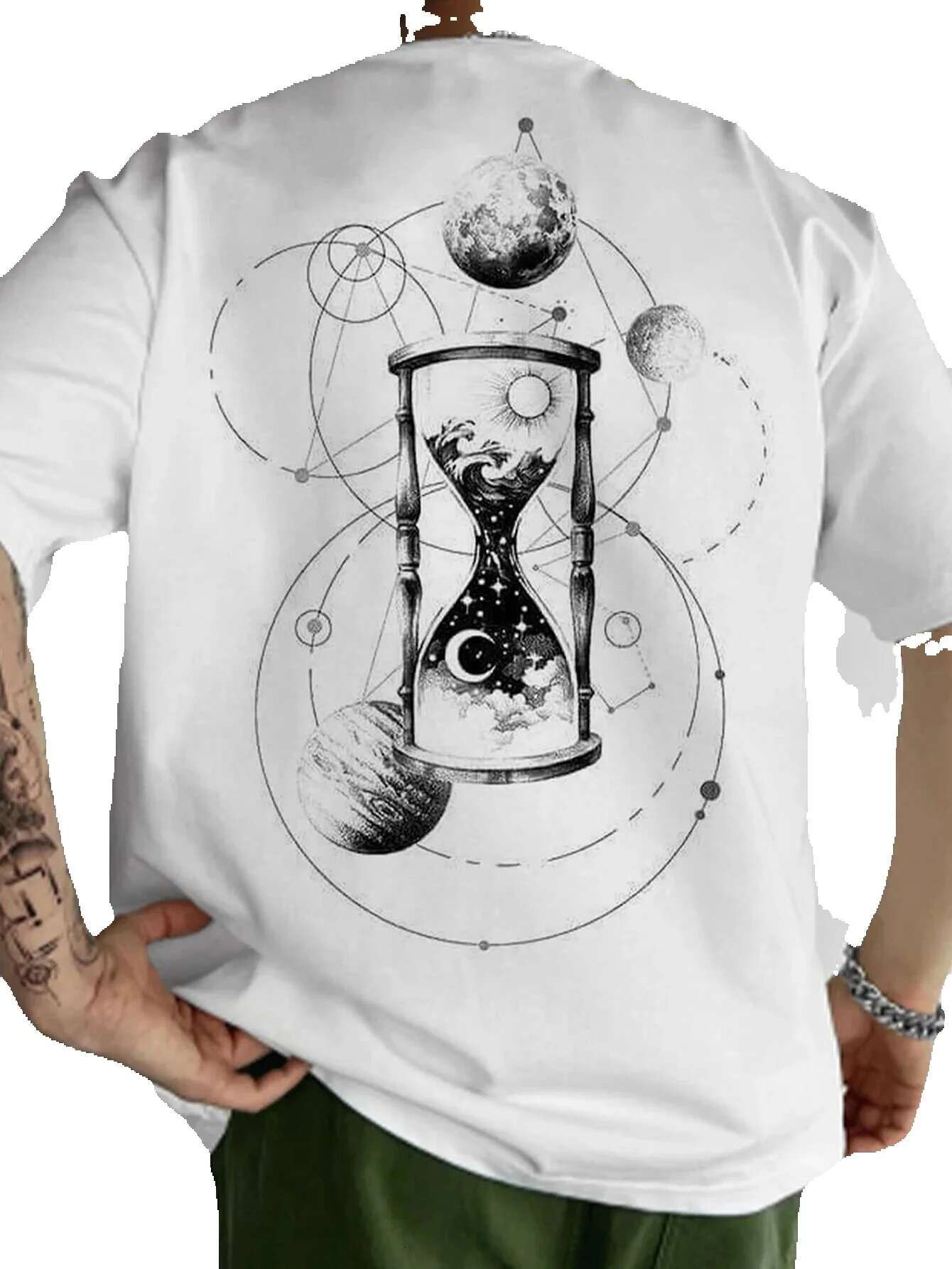 Men's and women's short sleeved round neck T-shirts, streetwear, Gothic style, 3D printed totems, graphics, Y2K, Haruku