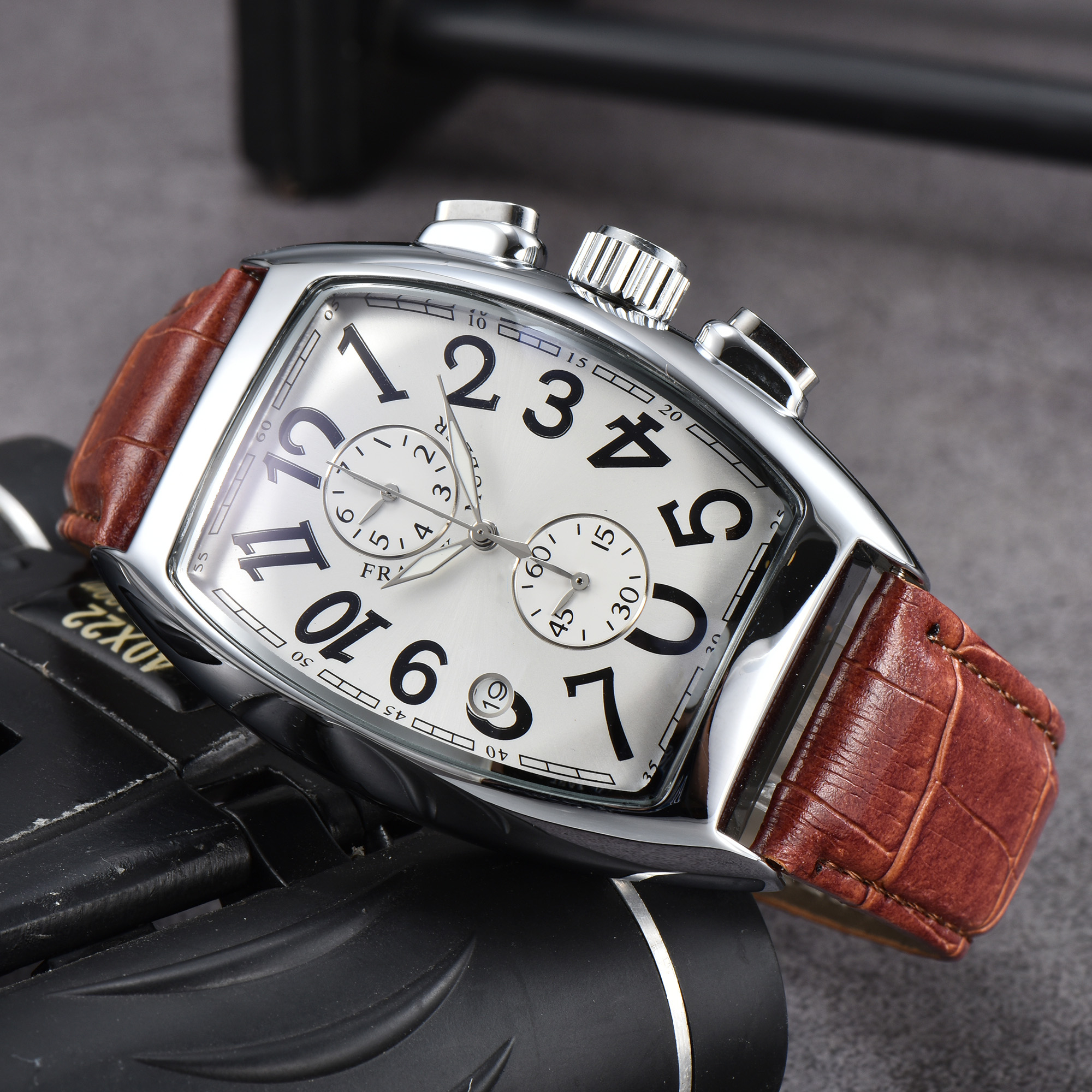 Mens women FRANCKity Watches 39mm Automatic Movement Stainless Steel Watch womens Mechanical Quartz Wristwatches waterproof Luminous montre de luxe #211
