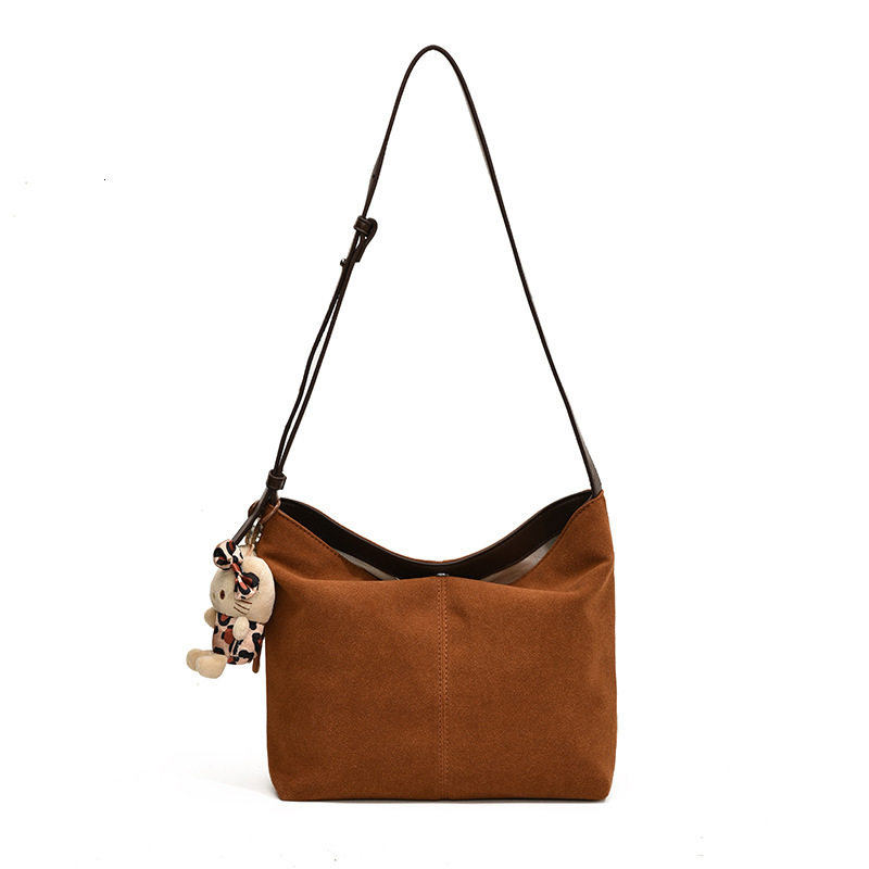 2025S Designer Women S Bag Matte Women Large Capacity New Autumn Simple Shoulder Crossbody Bag Commuting Tote Bag For Work