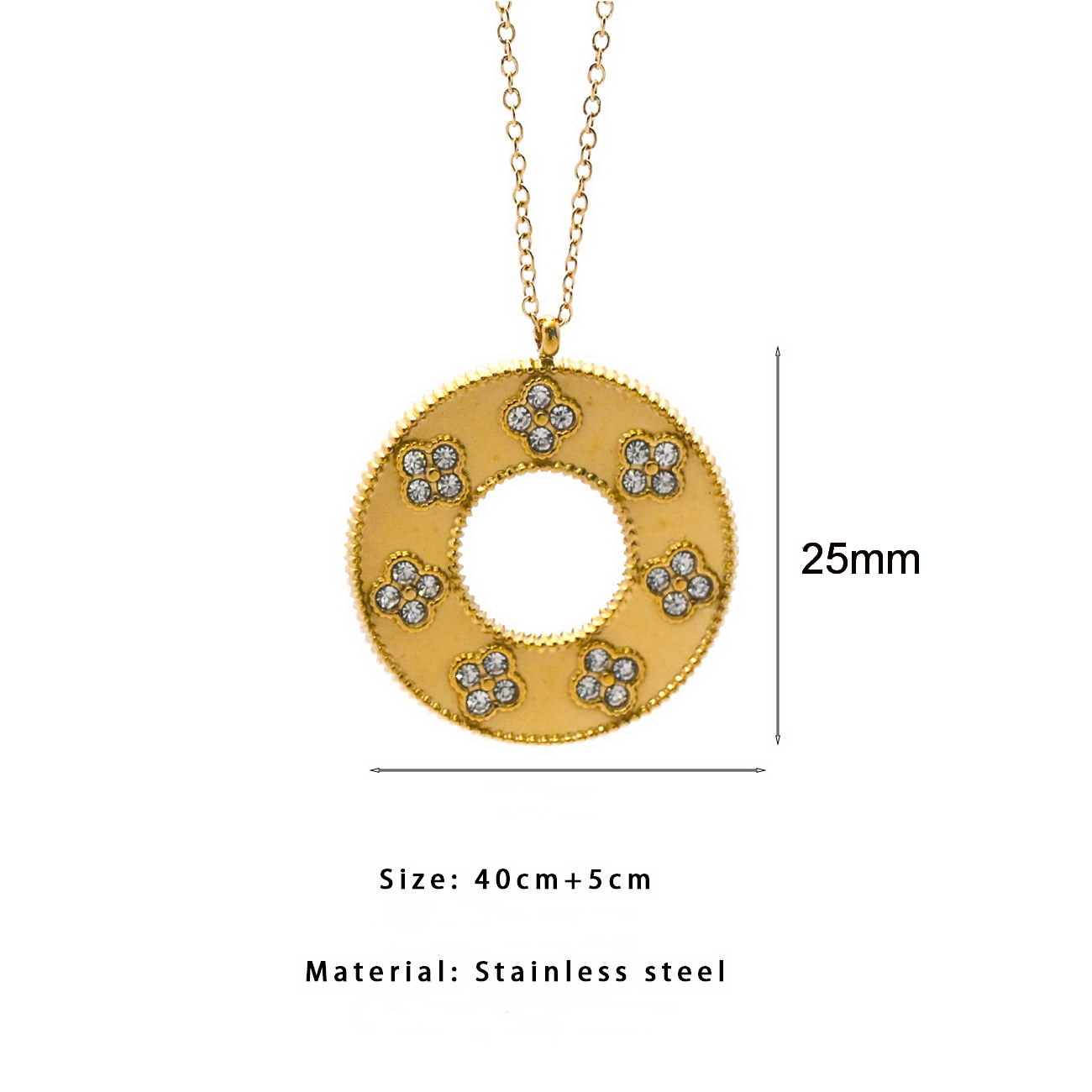 Designer Necklace For Women's Necklace Stainless Steel Earring Bracelet Rings Collection Personality Simple Style Luxury Fashion Necklace K300