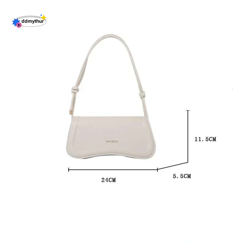 Ladies Shoulder Crossbody PU Leather Women Underarm Solid Color Small Top-handle Bags Purse Female Daily Handbags ddmythur