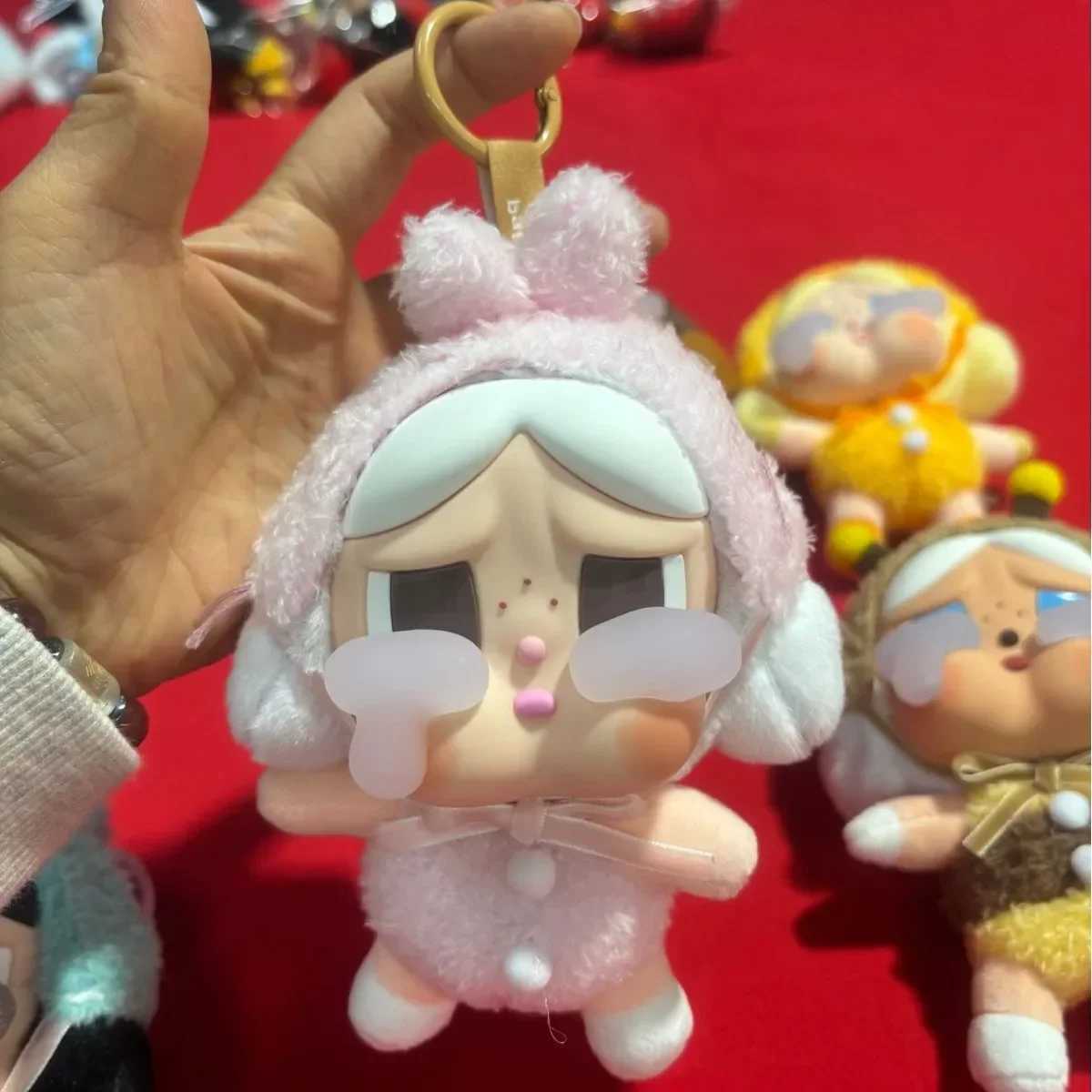 For the mysterious blind box number Crybaby Cry Again series cute vinyl doll toys Crybaby animal pendant keychain dollT250407
