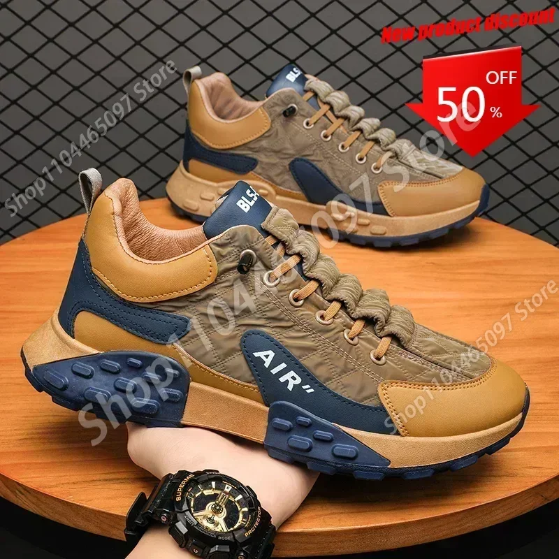 Men Shoes Platform Male Sneakers 2024 New Vulcanized Shoes for Men Casual Running Shoes Large Size 45 46 Hot Sapatos