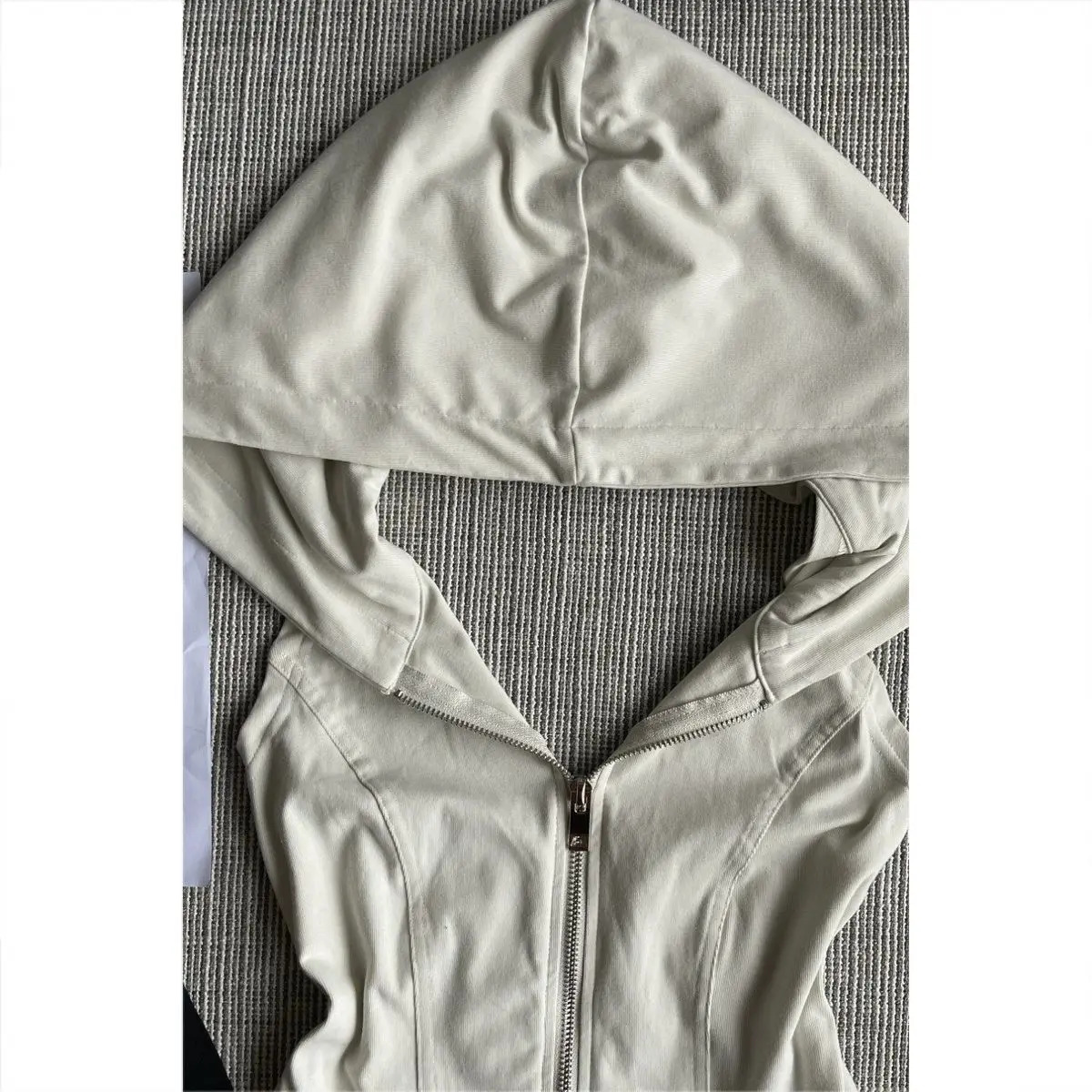 Hoodie Y2k Winter Womens Retro 90s Ultra Thin Street Clothing Hip Hop Sportswear Gothic Casual Punk Sexy Girl 250403