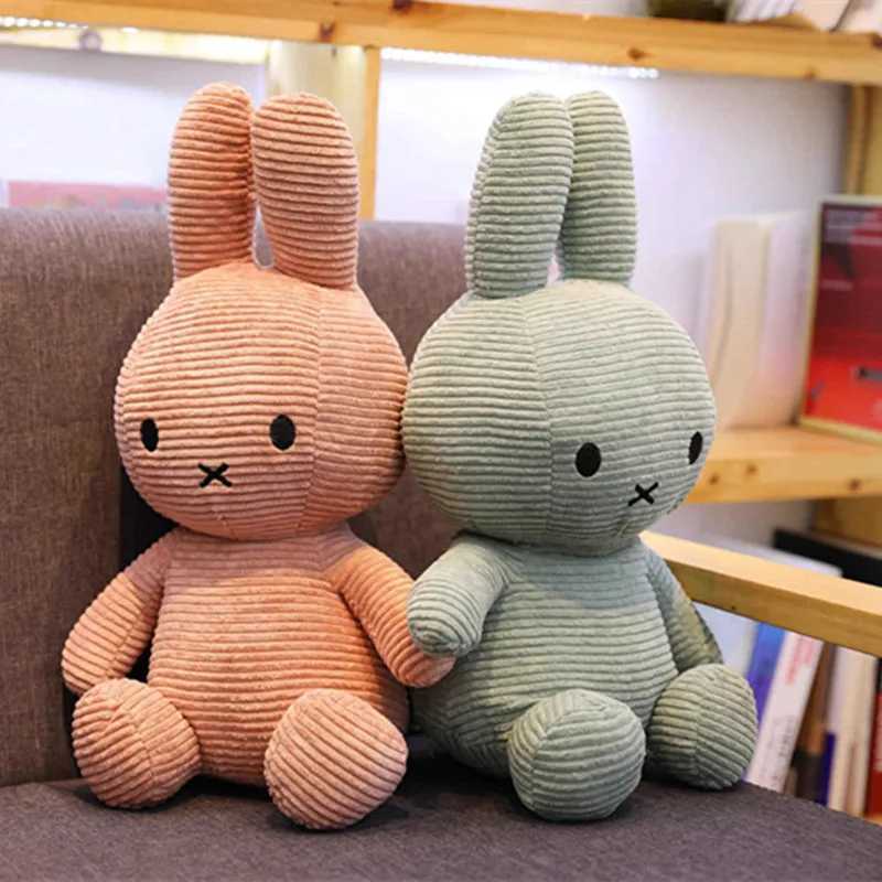 Corduroy Comfortable Soft Rabbit Soothing Doll Cute Plush Decorative Pendant Birthday Christmas Gift toys for Girl and Boy C251107
