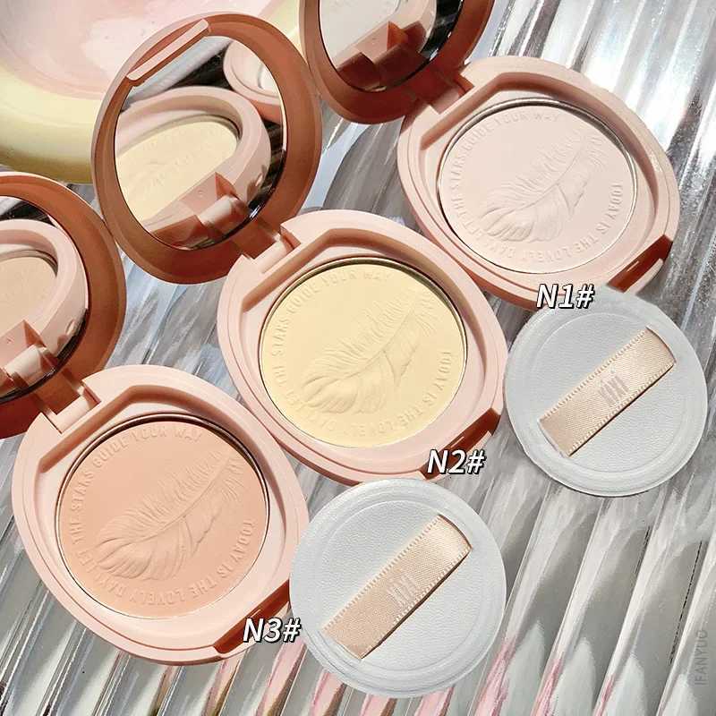 Face powder oil control 24-hour durable waterproof matt pressed powder hole free concealer makeup set compact powderXJ250407