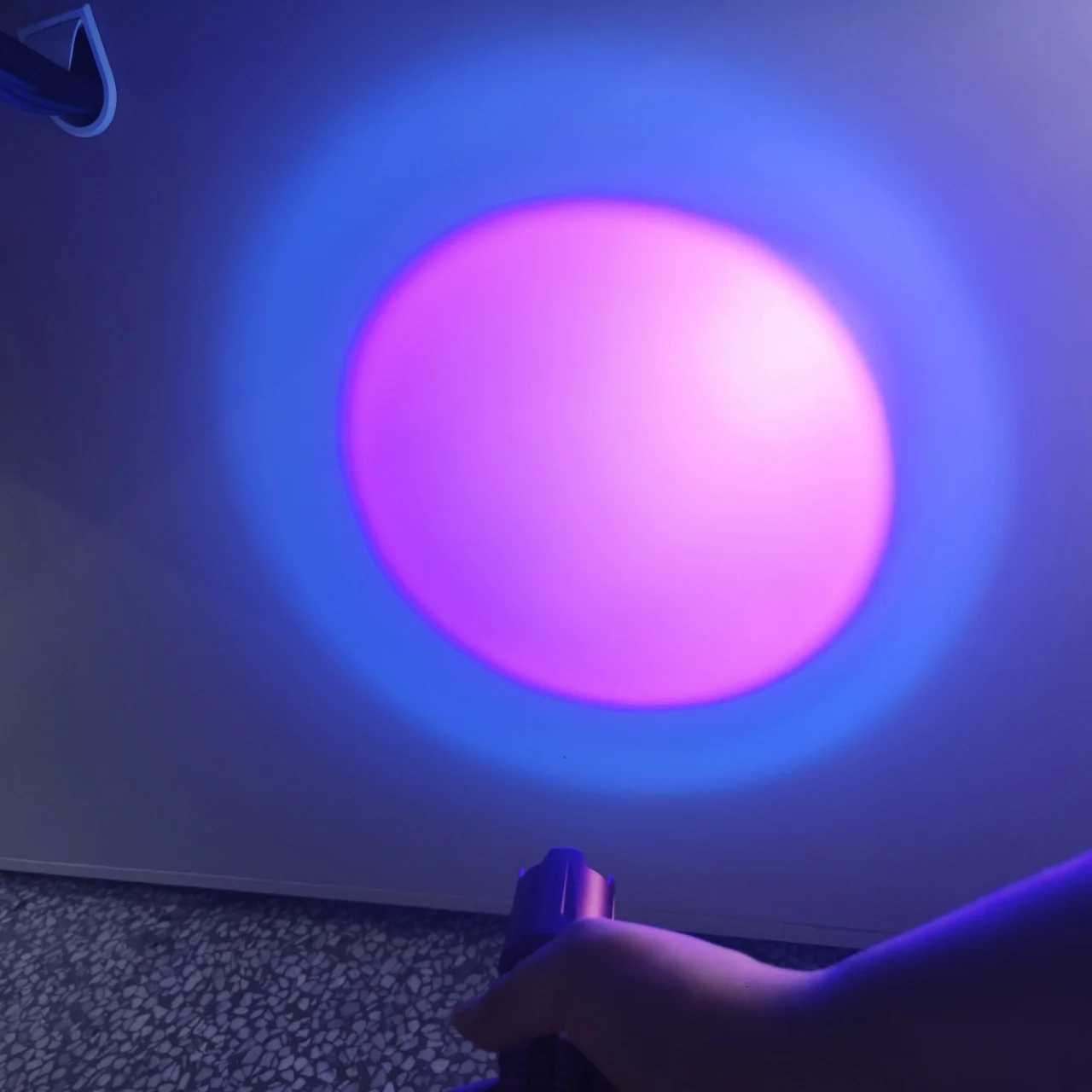 30W 395nm UV Flashlight USB-C Rechargeable Powerful Black Light for Pet Urine Detection And Resin CuringW251106