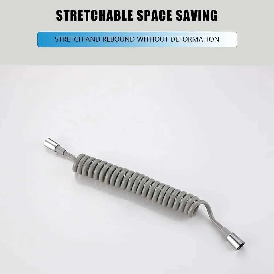 2m 5m Soft ible Long Spring Shower Hose Tube Toilet Bidet Shattaff Sprayer Telephone Line Hoses Bathro Accessories Y251107